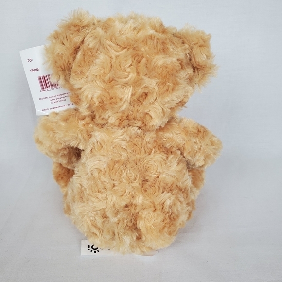 Mai-toi I love you Valentines plush bear - Picture 7 of 11